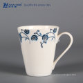 Blumen-Druck Milch-Wasser-Handgriff-Kaffeetasse